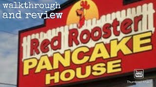 The Red Rooster Pancake House in Pigeon Forge Tennessee quick tour and review❤