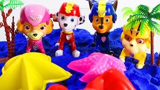 Мультики для детей Игрушки Щенячий патруль новые серии На пляже Развивающие мультики для малышей