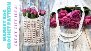 Josephine Market Bag Crochet Pattern