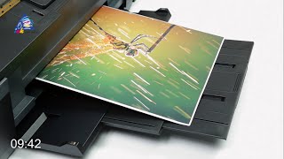 Epson L1300: тест на скорость печати фото А3 формата