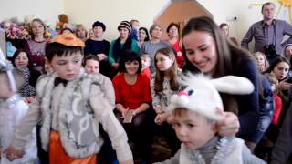 Бринь 2017.  Новий Рік у дитячому садочку "Сонечко"