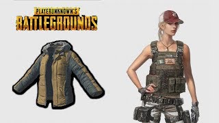 Padded Jacket (khaki) skin [PlayerUnknown's Battlegrounds]