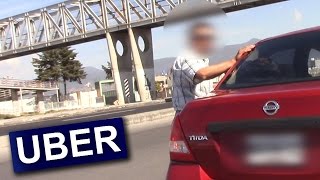 BROMA A UBER CON EL CELULAR!!