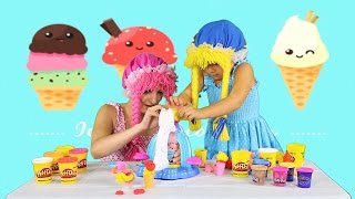 Plastilina Play-Doh Set: Figuras de Helados con Plastilina, Ice Cream Set
