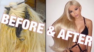GETTING 32 IN PERMANENT HAIR EXTENSIONS!!