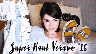 SUPER HAUL ROPA VERANO 2016 | Compras Zara, Stradivarius, Topshop, Pull&Bear...| AniPills