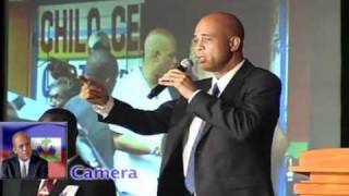 Michel Martelly in Boston 1 of 4
