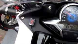 新型CBR250R　シフトインジケーター