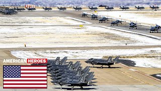 Russia Surprised: US Pilots Rush for Their F-35 Lightning II and Takeoff at Full Throttle