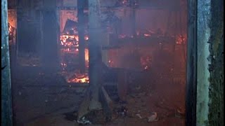 Рабочий погиб во время пожара на хабаровском рубероидном заводе.MestoproTV