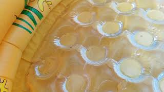 Part3 HASIL menambal kolam renang plastik yg sobek
