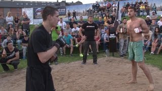 Бой на СТРЕЛКЕ с весёлым концом