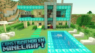 Como hacer una casa de diamantes en minecraft para survival