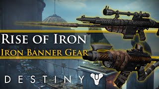Destiny - Rise of Iron Info: New Iron Banner Weapons and Armor!