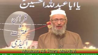 Bank Profit - Maulana Ali Raza Mehdavi - Quran o Itrat Academy - 2017.