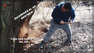 HAVEROKKAL AZ ERDŐBEN #3 - Csak nem lopták el a fát...? ► Vlog #7