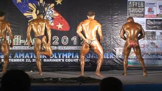 Mr. Phil-Asia 2012 Men's tall category compulsory poses