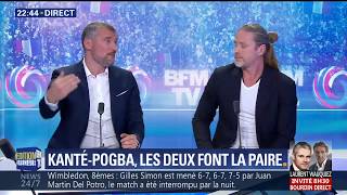 Petit : "Pogba- et Kanté en sentinelle devant la défense, je ne les trouve pas rayonnement"