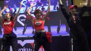 waku-doki girls ダンスショー　/　大阪オートメッセ2014　キャンギャル