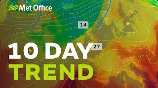 10 Day trend - will the warmth return this September - 29/08/18