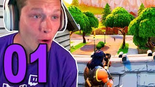 MY FIRST GAME! - FORTNITE BATTLE ROYALE PART 1
