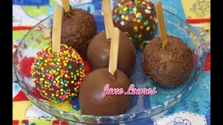 MAÇÃ DO AMOR DE CHOCOLATE(FAÇA & VENDA)