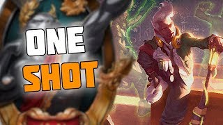 18/4 - EKKO E O FAMOSO ONE SHOT - LEAGUE OF LEGENDS - ETERNO LOL