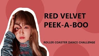 RED VELVET PEEK-A-BOO ROLLER COASTER DANCE CHALLENGE