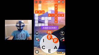 WORDSCAPES  LEVEL 169 masaya ang mga salita
