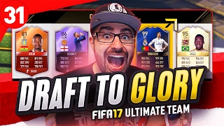 DRAFTED MOST OVERPOWERED CARD EVER! DRAFT TO GLORY FIFA 17 ULTIMATE TEAM #31