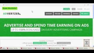 Advertzer Полный Обзор Как заработать Регистрация Личный кабинет
