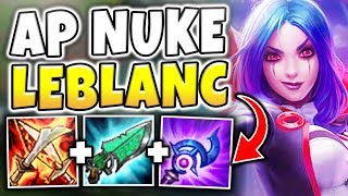 THIS REWORKED LEBLANC BUILD IS LEGIT AMAZING! NON-STOP NUKES! REVERTED LEBLANC! - League of Legends