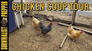 Survivalist Prepper Chicken Coop Tour