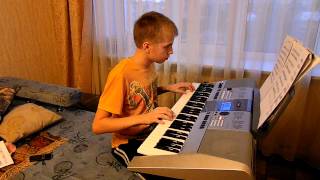The Lonely Shepherd (Одинокий пастух)  YAMAHA PSR-E413