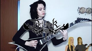 Dethklok - Thunderhorse (Alyona Vargas guitar cover)