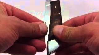 Складной нож с открывалкой www.knife-klinok.ru