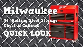 Milwaukee 46" Rolling Steel Storage Tool Chest and Cabinet 48-22-8500 Quick Look