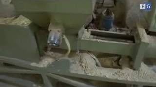Пресс для производства из опилок шашек для поддонов (с 2 фильерами)