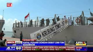 KRI Bung Tomo Asal Inggris Tiba di Indonesia