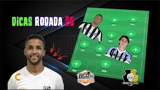 QUER PASSAR DOS 100 PONTOS NA RODADA 26? #CARTOLA FC 2019