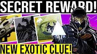 Destiny 2. SECRET REWARD/OUR GUARDIAN'S DEATH! Exotic Clue, Exotic Sword/Rocket Launcher, Hotfix