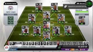 FUT13 | Présentation de mes équipes | Match en live