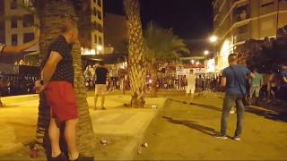 Tauroemision toros en directo Grao de Castellón 2 Embolado Cerril