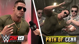 WWE 2K19 Story John Cena is ARRESTED After Gatecrashing RAW - Ep.3