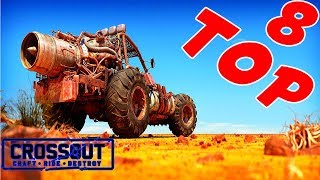 Crossout.  ТОП- 8 КРУТЫХ КРАФТОВ ПРОШЛОЙ НЕДЕЛИ \ Кроссаут