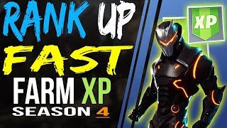 Fortnite How RANK UP FAST, UNLOCK OMEGA and CARBIDE Full ARMOR SET and UPGRADE FAST - FARM XP