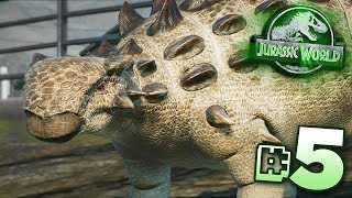 Euoplocephalus is Born!!! - Jurassic World Evolution - Claire's Sanctuary | Ep5 HD