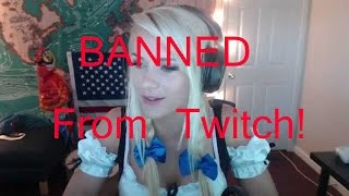 Legendarylea shows vagina on stream! Banned from Twitch!