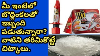 How to get rid of cockroaches from home in telugu/cockroach killing tips/cockroach jet gel