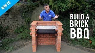 How to build a brick barbecue